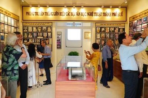 Không gian lưu niệm văn học nghệ thuật Huế mở cửa đón công chúng