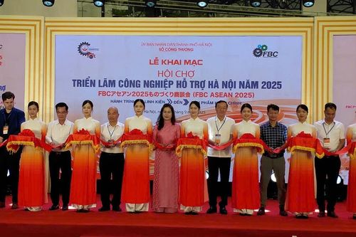 Hà Nội khai mạc Hội chợ triển lãm Công nghiệp hỗ trợ năm 2025