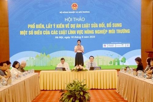 Tháo gỡ 'điểm nghẽn' của 15 luật trong lĩnh vực nông nghiệp và môi trường