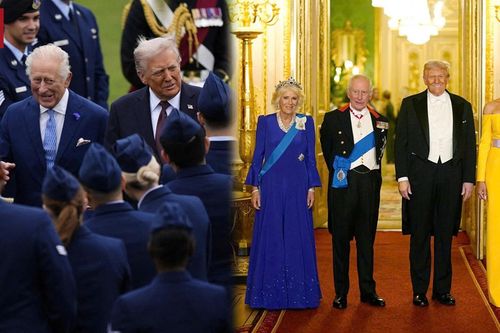Toàn cảnh Lễ đón Tổng thống Mỹ Donald Trump chưa có tiền lệ của Hoàng gia Anh
