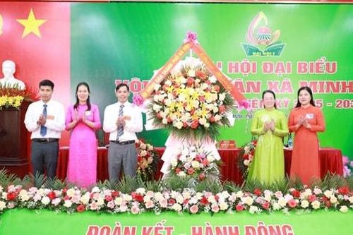 Đại hội Hội Nông dân xã Minh Châu nhiệm kỳ 2025-2030:Khơi dậy sức mạnh nông dân thời đại mới