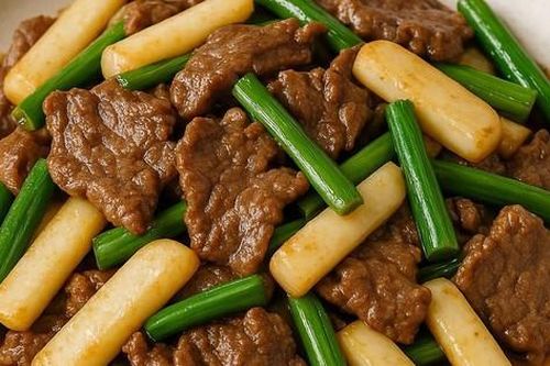 Hoài sơn xào thịt bò - Món ăn bổ dưỡng trong mùa thu