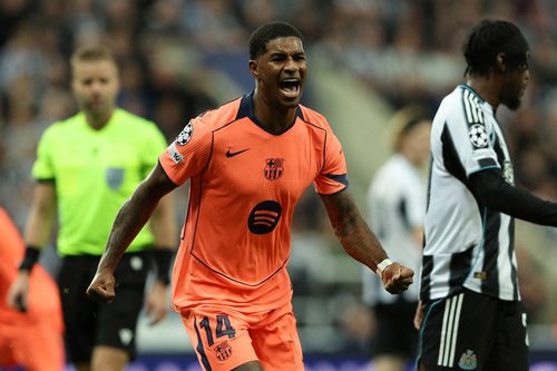 Phản ứng của Rashford khi tỏa sáng ở Champions League