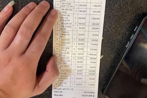 Nhà hàng lên tiếng vụ 30 khách uống '300 lít bia', hóa đơn 18 triệu