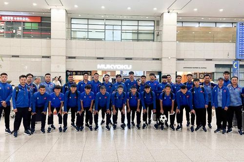 U18 Việt Nam đến Hàn Quốc, sẵn sàng tranh tài tại Seoul Eou Cup 2025