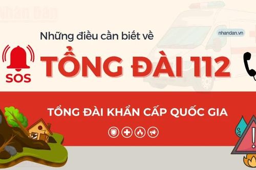 Những điều cần biết về Tổng đài 112 - số điện thoại tiếp nhận thông tin về sự cố, thiên tai, thảm họa