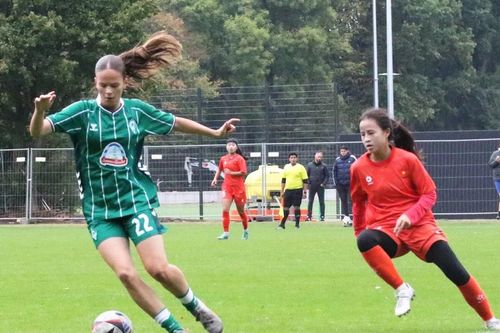 U17 nữ Việt Nam nhận thất bại trước U17 Werder Bremen