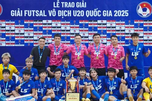 Thái Sơn Bắc bảo vệ thành công ngôi vô địch Giải futsal U20 quốc gia