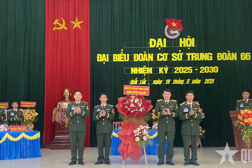 Đoàn cơ sở Trung đoàn 66: Phấn đấu sáng tạo mô hình, sản phẩm chuyển đổi số