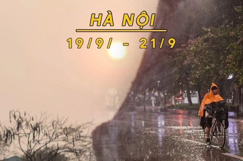 Hà Nội nắng mưa gián đoạn dịp cuối tuần