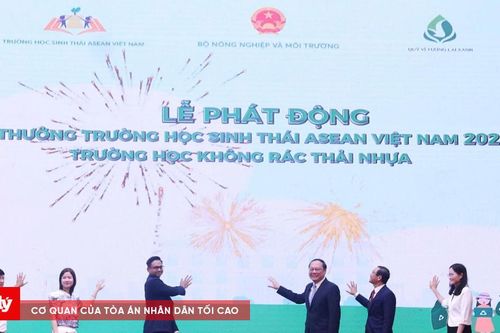 Lan tỏa phong trào 'Trường học không rác thải nhựa' vì thế hệ tương lai