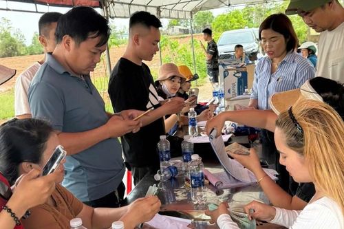 'Cò đất' dựng rạp tấp nập mua bán ở Hà Tĩnh, chính quyền nói thẳng sự thật