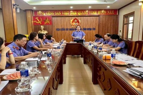 Cụm thi đua số 2, VKSND tỉnh Hưng Yên tổng kết thi đua, khen thưởng 2025