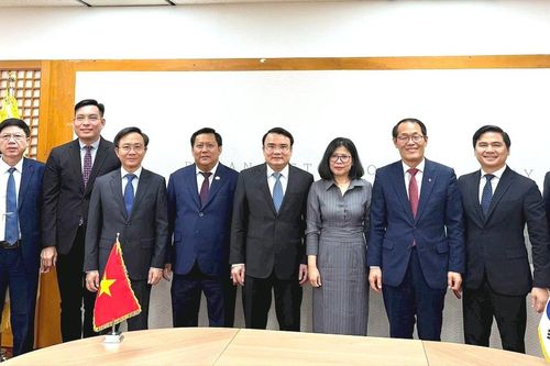 Phó Chủ tịch UBND tỉnh Nghệ An Phùng Thành Vinh làm việc với lãnh đạo thành phố Busan (Hàn Quốc)