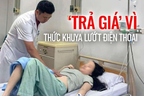 Cô gái phải 'trả giá' vì thức khuya lướt điện thoại