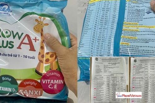 Sau phản ánh của Báo PNVN: Sở Y tế Phú Thọ chỉ đạo kiểm tra vụ nghi sữa kém chất lượng