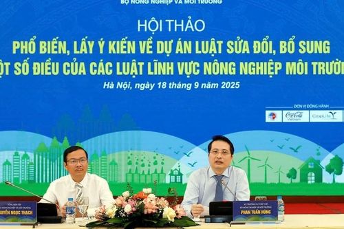 Tháo gỡ những 'điểm nghẽn' trong 15 Luật thuộc ngành Nông nghiệp và Môi trường