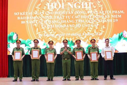 Công an tỉnh An Giang: Sơ kết 45 ngày cao điểm tấn công, trấn áp tội phạm, bảo đảm an ninh trật tự