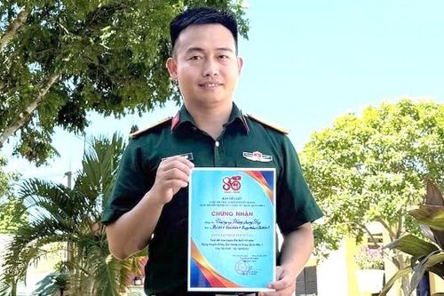 Sĩ quan trẻ lan tỏa tình yêu truyền thống Quân khu 1