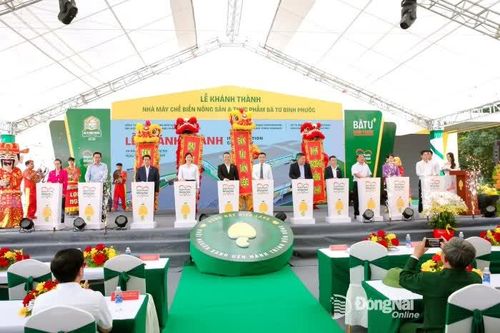 Khánh thành Nhà máy Chế biến nông sản và thực phẩm Bà Tư Bình Phước