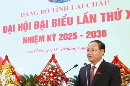 Đồng chí Lê Minh Ngân được bầu giữ chức Bí thư Tỉnh ủy Lai Châu