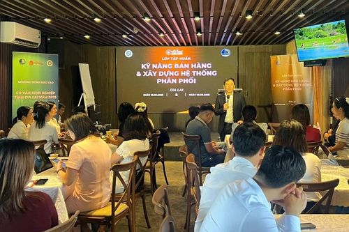 Gia Lai: Tập huấn kỹ năng bán hàng và xây dựng hệ thống phân phối cho doanh nghiệp