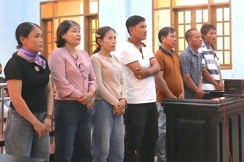 Giữ nguyên mức án sơ thẩm với 10 bị cáo chặn xe chở cánh quạt điện gió đòi bồi thường