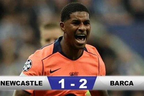 Kết quả Newcastle 1-2 Barca: Rashford thăng hoa rực rỡ