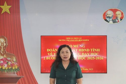 Gỡ vướng để triển khai hiệu quả mô hình dạy học 2 buổi/ngày tại THCS Nguyễn Bỉnh Khiêm
