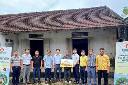 PVCFC đồng hành cùng đồng bào Nghệ An sau thiên tai