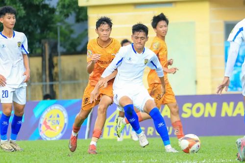 SLNA & U17 Thể Công vào tứ kết U17 Quốc gia 2025