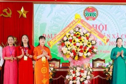 Đại hội đại biểu Hội Nông dân xã Cổ Đô lần thứ I: Phát huy vai trò nông dân trong xây dựng nông thôn mới nâng cao