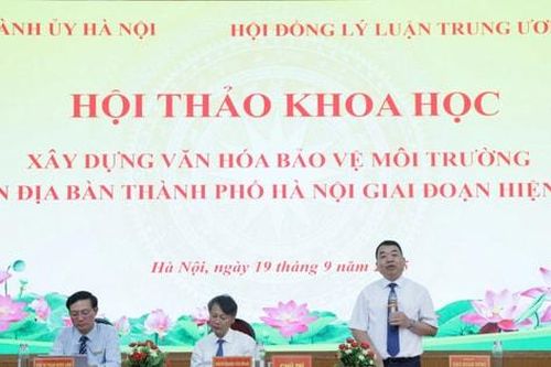 Xây dựng 'Văn hóa xanh', 'Văn hóa số', vì một Thủ đô xanh - văn hiến - văn minh - hiện đại