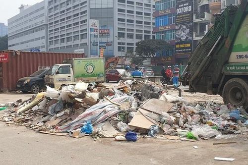 Ô nhiễm môi trường do rác thải ở các thành phố lớn ngày càng nghiêm trọng