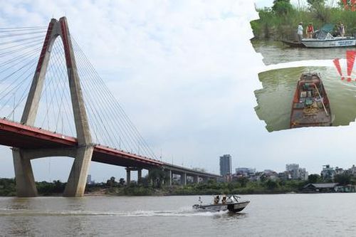 Cảnh sát đường thủy Hà Nội cảnh báo về việc đánh bắt kiểu 'tận diệt' trên sông Hồng