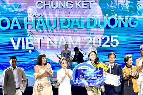 Nguyễn Phương Thảo đăng quang Hoa hậu Đại dương 2025