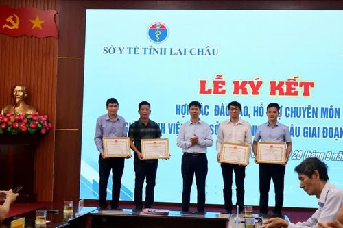 Bệnh viên E và Sở Y tế tỉnh Lai Châu ký kết hợp tác đào tạo, hỗ trợ chuyên môn