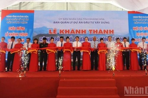 Khánh thành, khởi công các dự án chào mừng Đại hội đại biểu Đảng bộ tỉnh Khánh Hòa lần thứ nhất, nhiệm kỳ 2025-2030