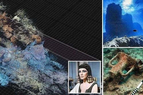 Bí ẩn lăng mộ Nữ hoàng Cleopatra có thể nằm dưới biển sau 2.000 năm chôn vùi