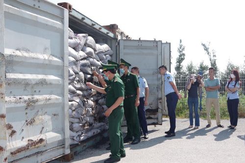 BĐBP thành phố Hải Phòng phát hiện, bắt giữ 1 container hàng hóa vận chuyển trái phép tại cảng Hải Phòng
