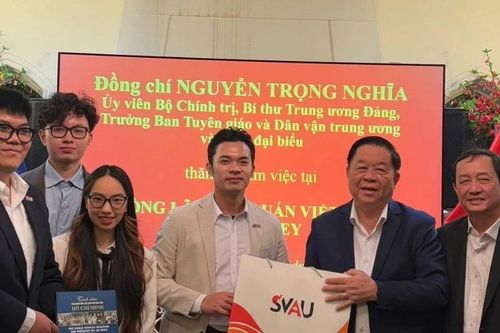 Hội Sinh viên Việt Nam tại Úc diện kiến Bí thư Trung ương Đảng Nguyễn Trọng Nghĩa
