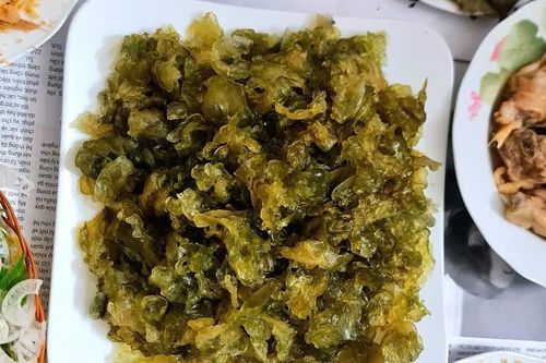 Đặc sản 'trời ban' ở Ninh Bình ăn giòn, mát như thạch, nấu riêu cua càng ngon