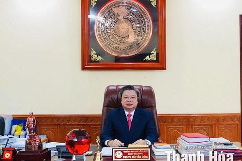 PGS. TS Bùi Văn Dũng, Hiệu trưởng Trường Đại học Hồng Đức: Nâng cao hiệu quả đào tạo nhân lực chất lượng cao - 'chìa khóa' cho sự phát triển