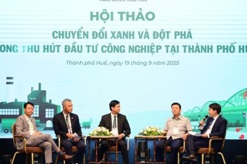 Chuyển đổi xanh – chiến lược hút vốn đầu tư công nghiệp tại Huế