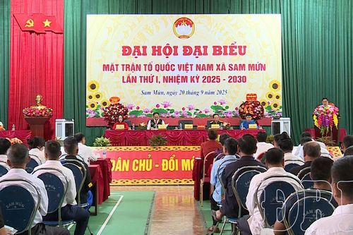 Ủy ban MTTQ Việt Nam xã Sam Mứn thống nhất 14 chỉ tiêu triển khai trong nhiệm kỳ 2025 - 2030