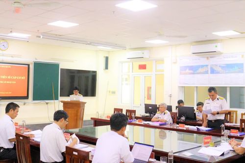 Học viện Hải quân tổ chức bảo vệ luận án tiến sĩ cấp cơ sở