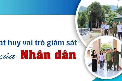 Phát huy vai trò giám sát của Nhân dân