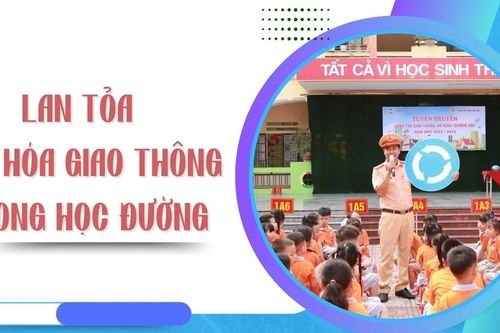 Lan tỏa văn hóa giao thông trong học đường