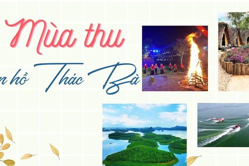 Mùa thu trên hồ Thác Bà