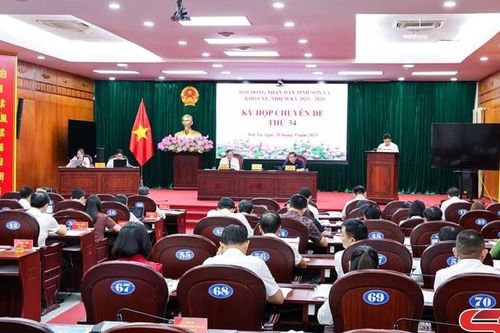 Kỳ họp chuyên đề thứ 34, HĐND tỉnh Sơn La khóa XV